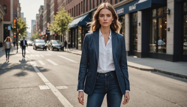 Comment composer un look casual chic avec un jean brut
